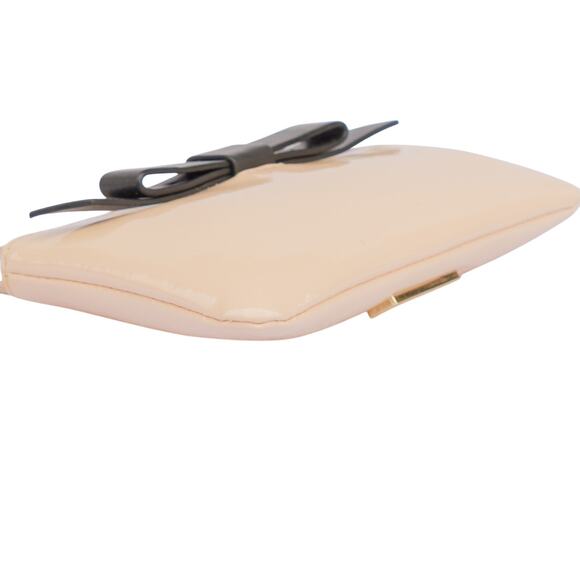 Small Coin Keychain KATE SPADE Zuzu Chelsea Park Pink Black Change Purse NWT - Picture 4 of 13